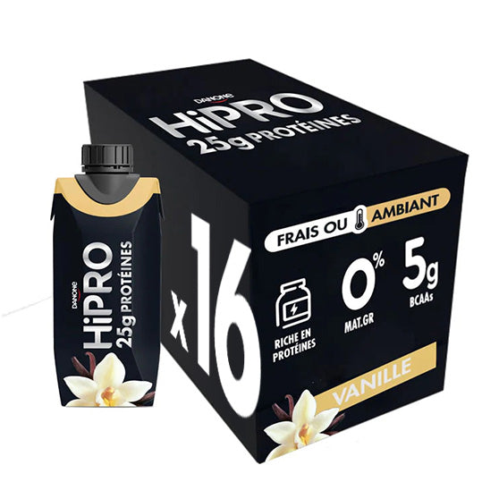 HiPRO Vanille - Shake protéiné 8x33cl
