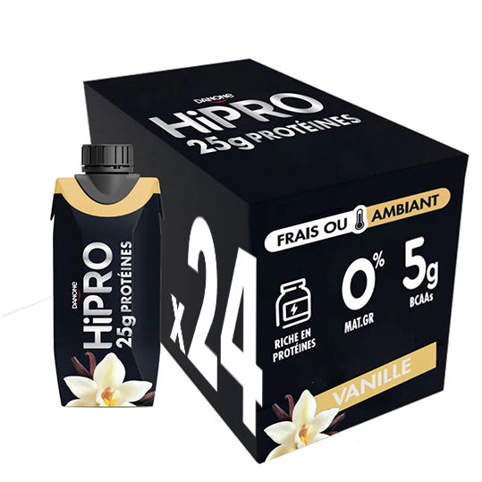 HiPRO Vanille - Shake protéiné 8x33cl