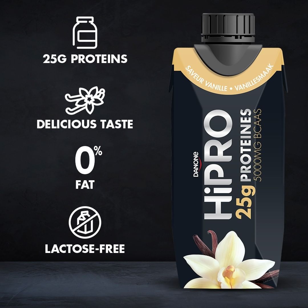 HiPRO Vanille - Shake protéiné 8x33cl